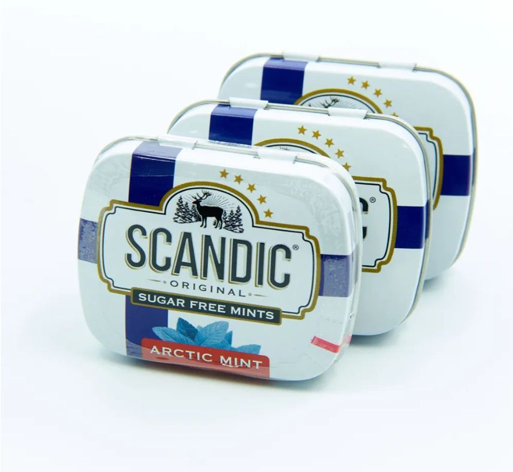 Конфеты Scandic  Arctic Mint 14гр *18шт
