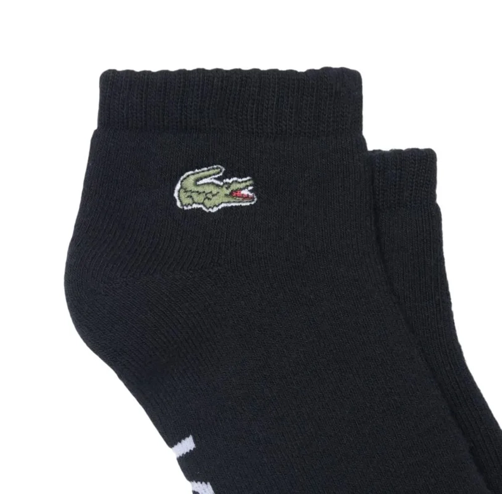 Теннисные носки Lacoste Low Sport 2P - black