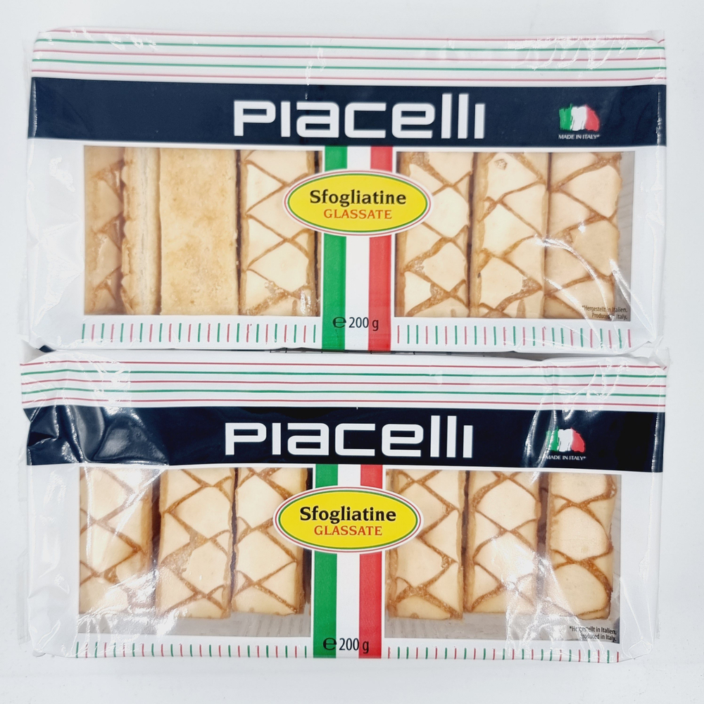 Печенье Piacelli Тесто слоеное глазированное (200x2) 400 г (Австрия)