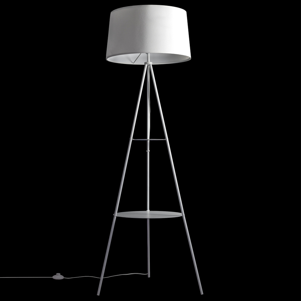 Citilux Рейнер CL806020 Торшер со столиком Белый