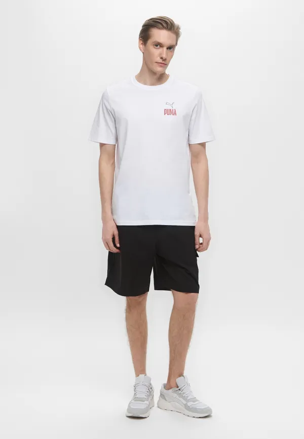 Шорты спортивные мужские PUMA ESS No. 1 Logo Woven Cargo Shorts 9"