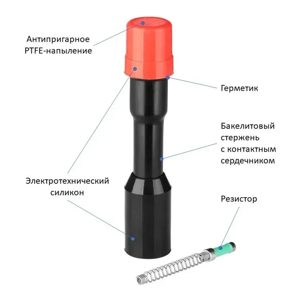 Штепсель - наконечник катушки зажигания Honda / RVLT-111