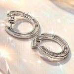 Ювелирные серьги из серебра 925 пробы