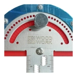 Линейка разметочная 500 мм с транспортиром Woodwork RUL-50P