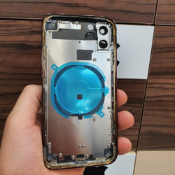 Корпус для iPhone 11 в стиле iPhone 14Pro (цвет: Феолетовый)