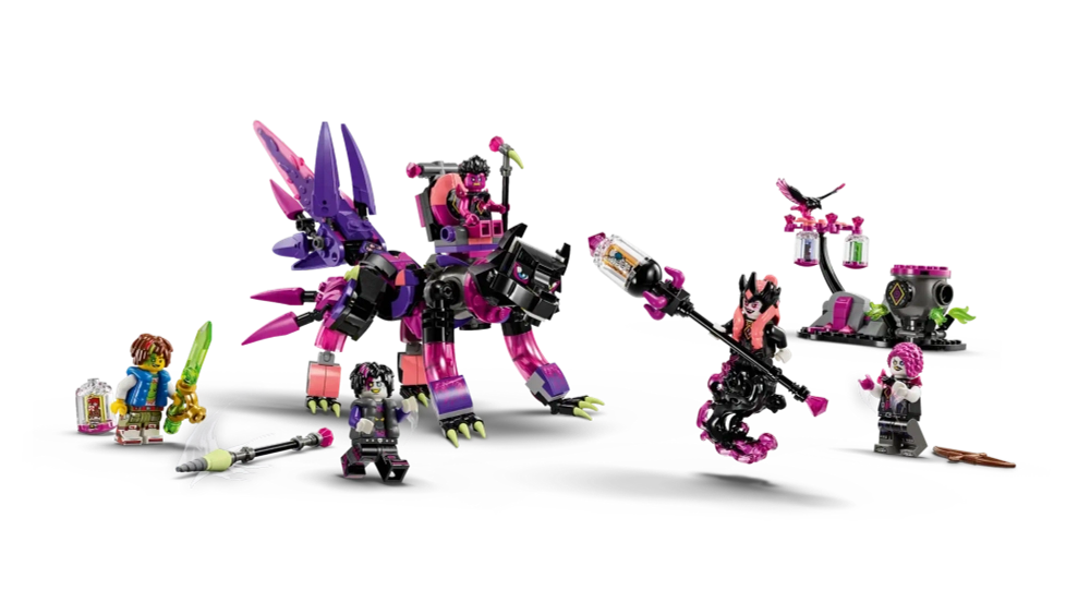 Конструктор LEGO DREAMZzz 71483 Кошмарные создания, которых никогда не было у ведьмы