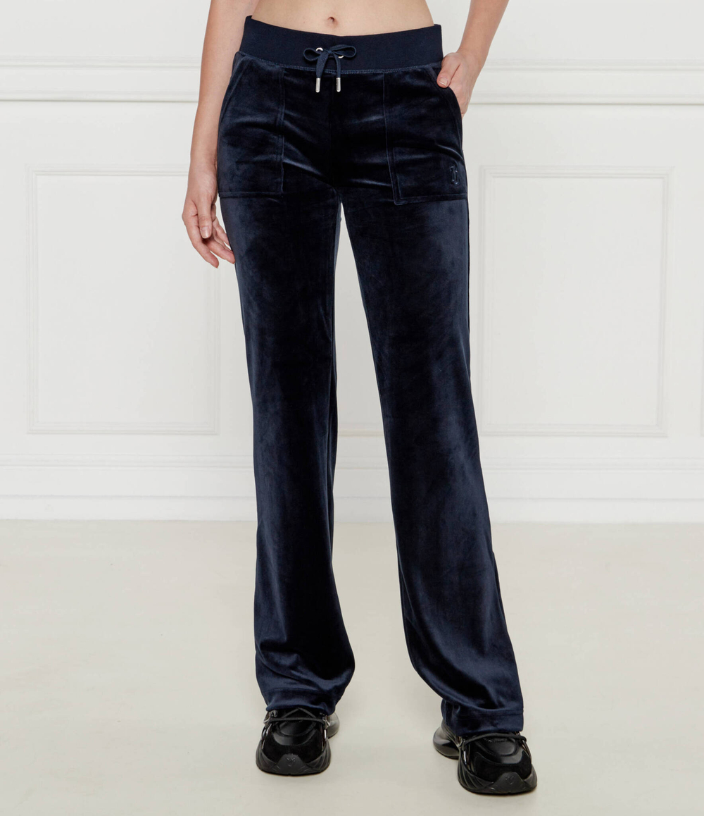 спортивные штаны del ray Juicy Couture - темно-синий(JCAP180)