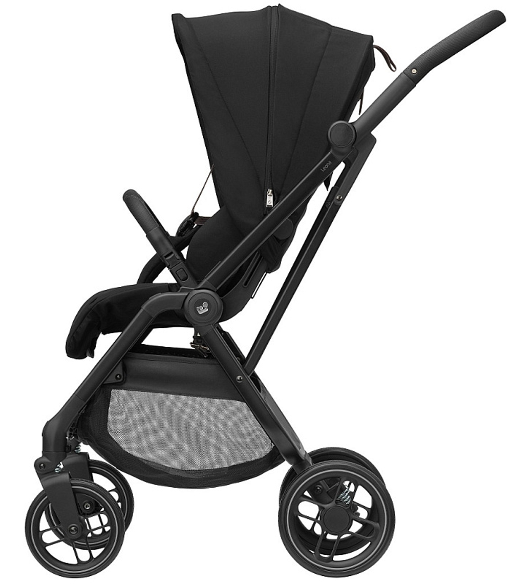 Детская коляска Maxi-Cosi Leona² Oria 3 в 1 с автокреслом CabrioFix Essential graphite 1204390110 Twillic Black/1507672111 Essential Black
