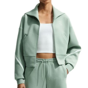 Женская теннисная толстовка Nike Advantage Dri-FIT Full-Zip Tennis - steam/white