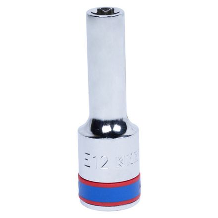 Цена на KING TONY (427512M) Головка торцевая глубокая TORX Е-стандарт 1/2", E12