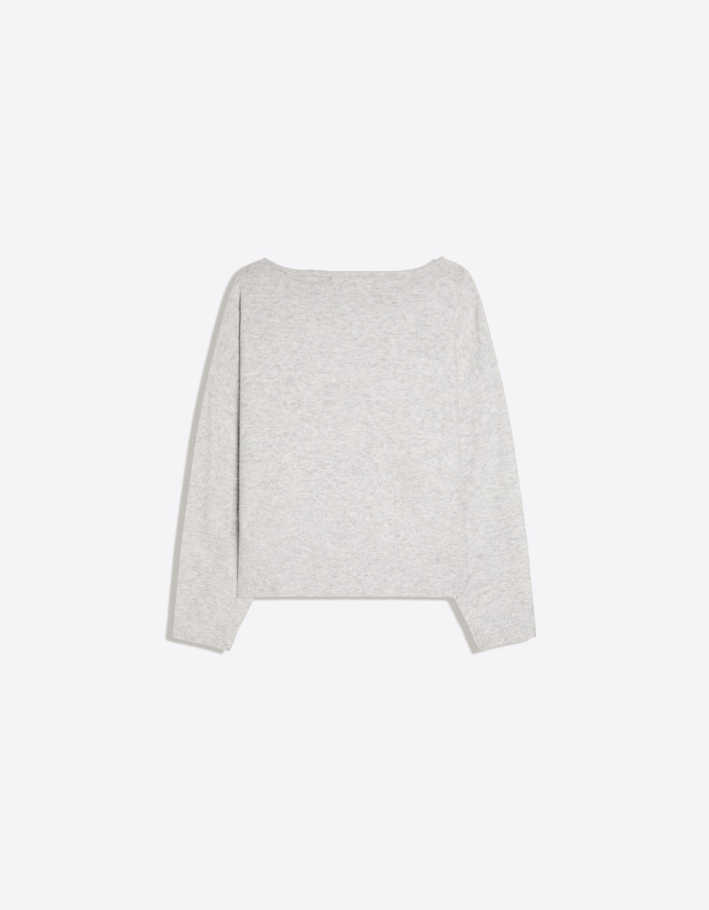 Женский свитер оверсайз с V-образным вырезом soft touch - BERSHKA