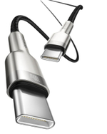 Кабель-зарядка Type-C на Type-C Baseus Cafule Metal 100W 1м CATJK-C01 черный