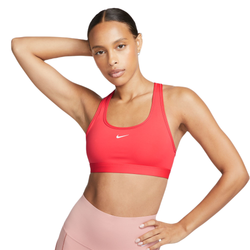 ТОП теннисный Nike Swoosh Light Support Non-Padded Sports Bra - ember glow/white