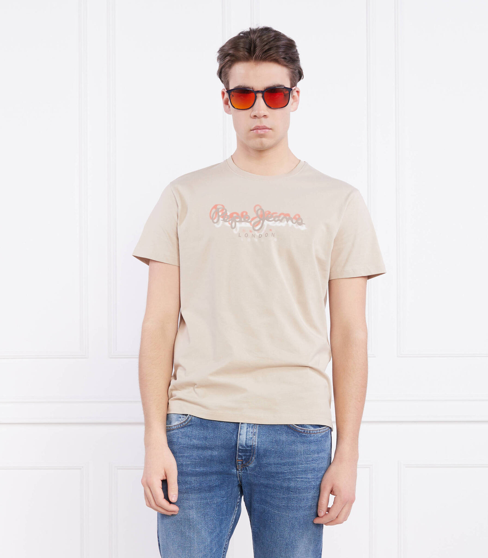 Футболка RICHME Pepe Jeans London - бежевый(PM508697)