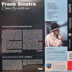 Frank Sinatra Come Fly With Me (Limited Edition, Blue Vinyl) LP Синатра. Новая запечатанная виниловая пластинка