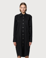 MM6 MAISON MARGIELA ПЛАТЬЕ-РУБАШКА С ПРИНТОМ НА СПИНЕ