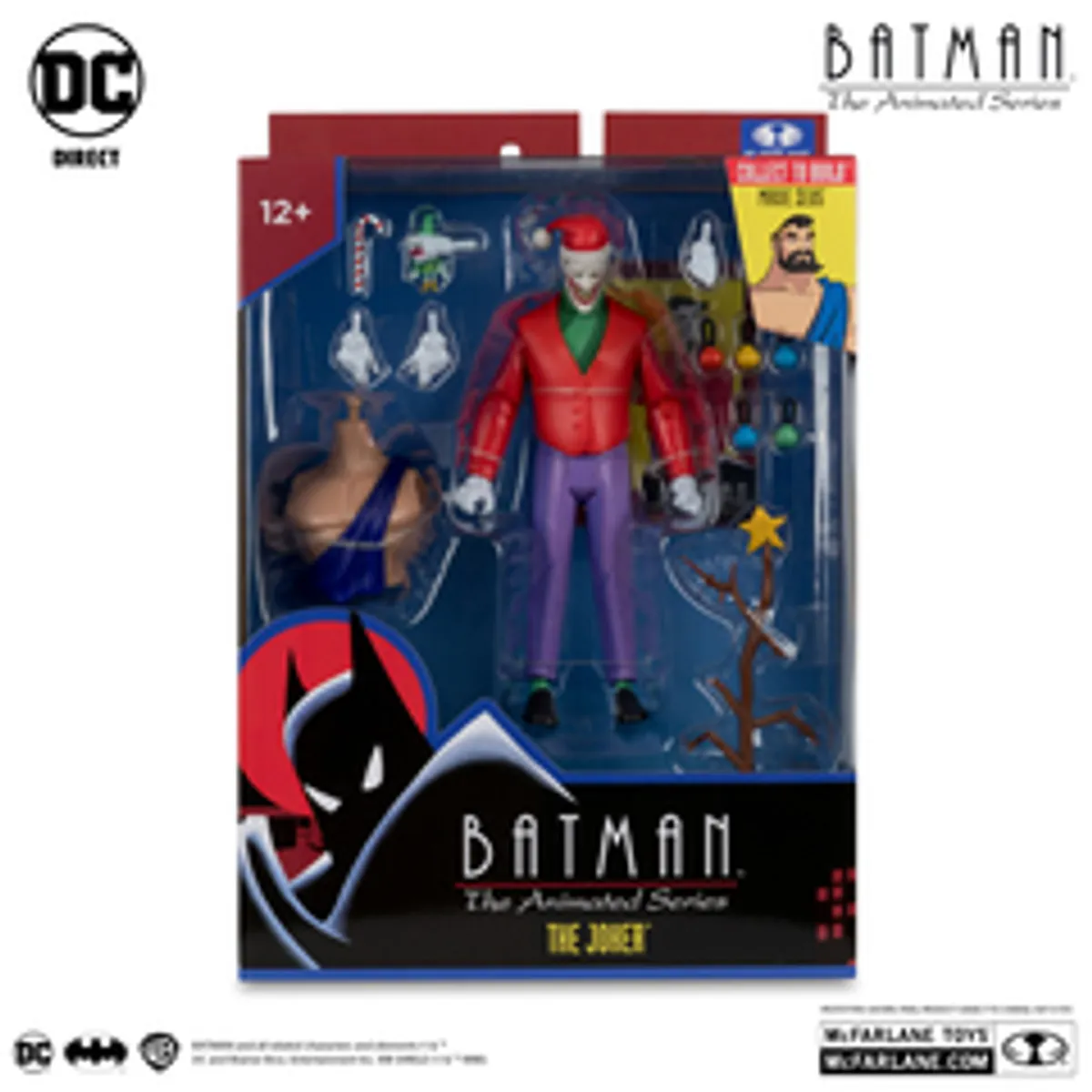 Фигурка McFarlane Toys DC: Christmas Joker (Batman: The Animated Series) (Maxie Zeus BAF)