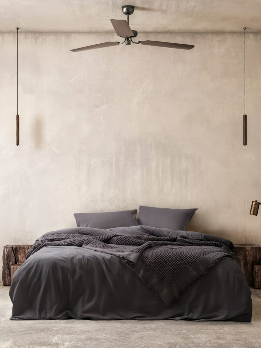 КПБ MAJOLİ StoneWashed SOLİD семейый 160*220-2шт. 240-260, 50*70-2шт. Вар. Хлоп.
