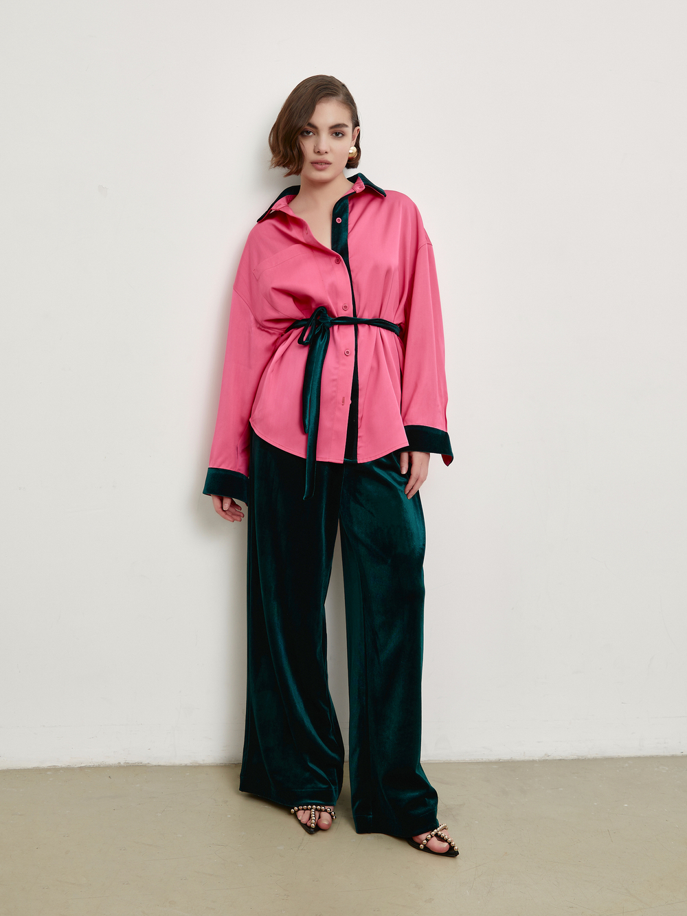 Рубашка Pink Emerald