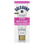 Gold Bond, Age Renew™, подтягивающий крем для шеи и груди, для нормальной и сухой кожи, без отдушки, 56 г (2 унции)