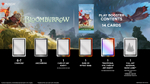 Дисплей игровых бустеров Bloomburrow (на английском языке)
