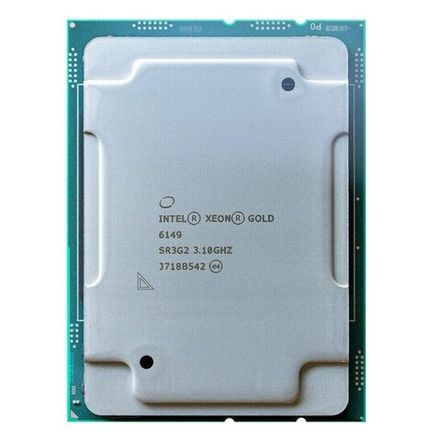 Процессор Intel Xeon Gold 6149 LGA3647 16x3100 МГц SR3G2