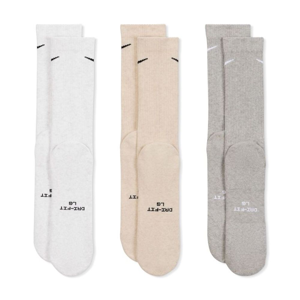 Теннисные носки Nike Everyday Elevated Crew 3P - multicolor