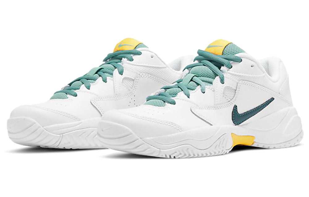 Nike Court Lite 2 "White Green Yellow" Women"s