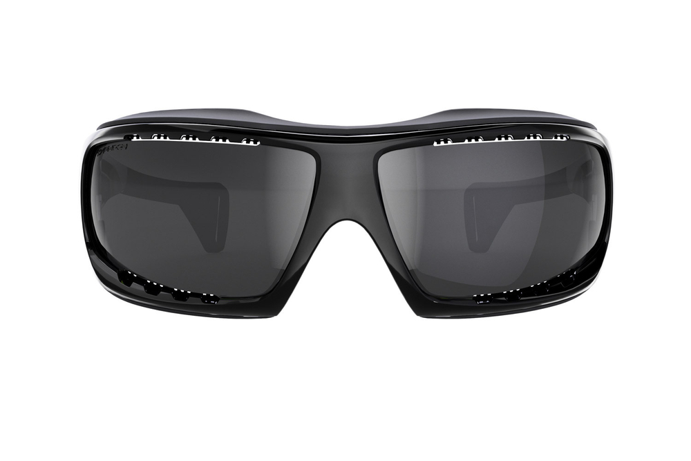 Спортивные очки LiP Typhoon / Gloss Black - Black / Zeiss / PA Polarized / Methane Smoke Lens