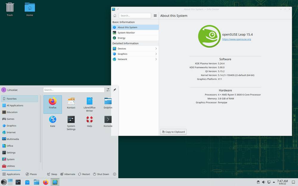 openSUSE 15.4