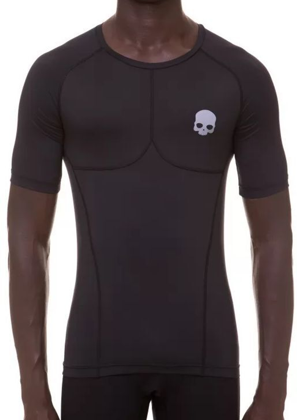 Компрессионка  Hydrogen Second Skin Mesh T-Shirt - черный