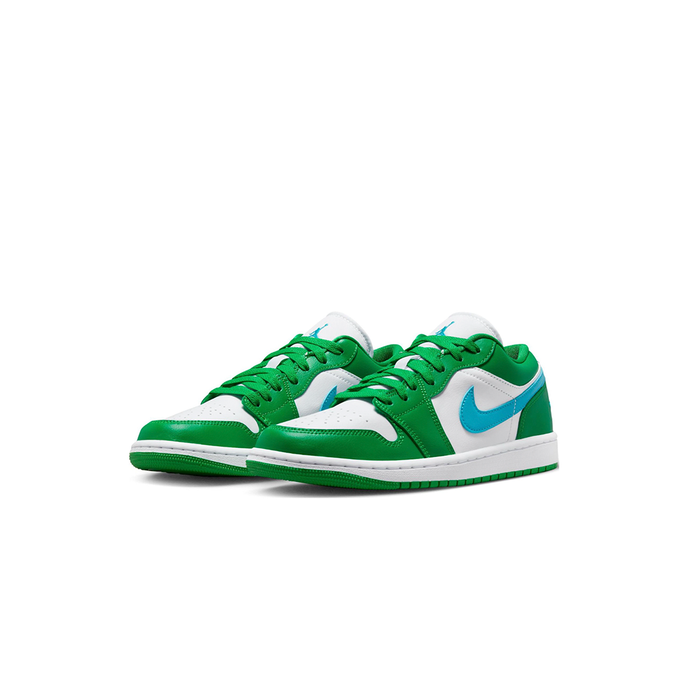 Nike Air Jordan 1 Low WMNS "Lucky Green Aquatone"