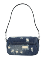 СУМКА MARC JACOBS THE RIP AND REPAIR DENIM CLOVER SHOULDER BAG