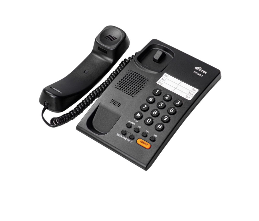 Проводной телефон Ritmix RT-330
