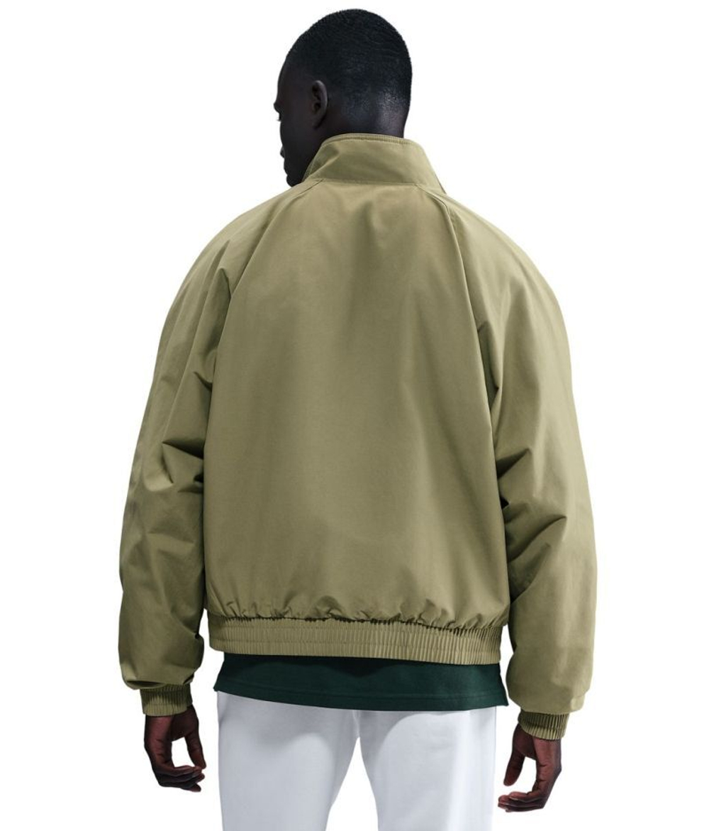 Куртка теннисная Nike Court Heritage - neutral olive/fir