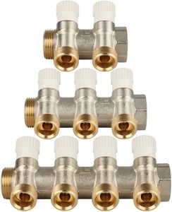 Коллекторы Stout SMB 6851 «EK евроконуc» распределительные с регулировочными клапанами
