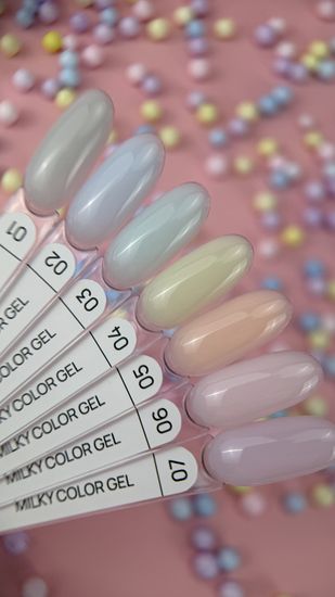 Моделирующий гель Galaxy Milky color gel №06, 20г