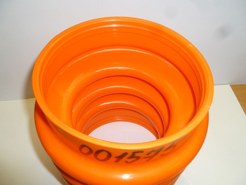 Кожух гофрированный RM75H/80 (Длина окружности=570 мм )/Bellow orange