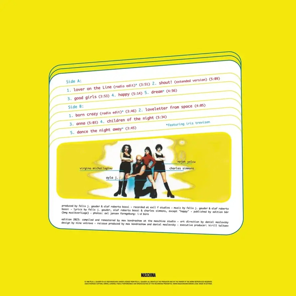 LP: The Free — «Crazy World» (1996/2023) [Limited Yellow Vinyl]