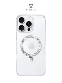 Чехол PYNANA для iPhone 16 Pro Max Dancing Circle Trendly
