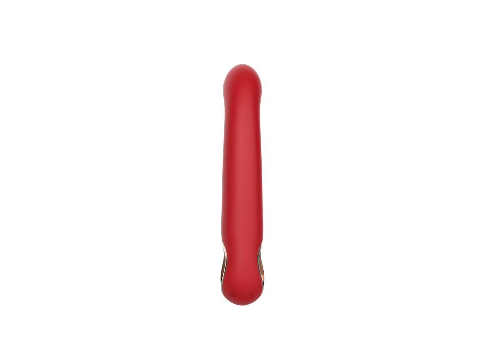 Силиконовый вибратор с магнитным зарядным устройством SW3042red