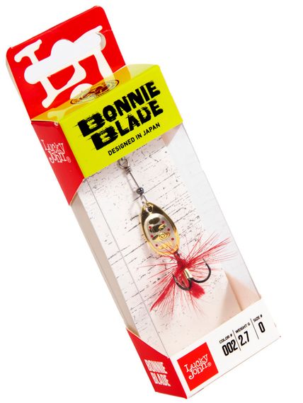 Блесна вращающаяся Lucky John BONNIE BLADE 00 02.7г 002 в блистере