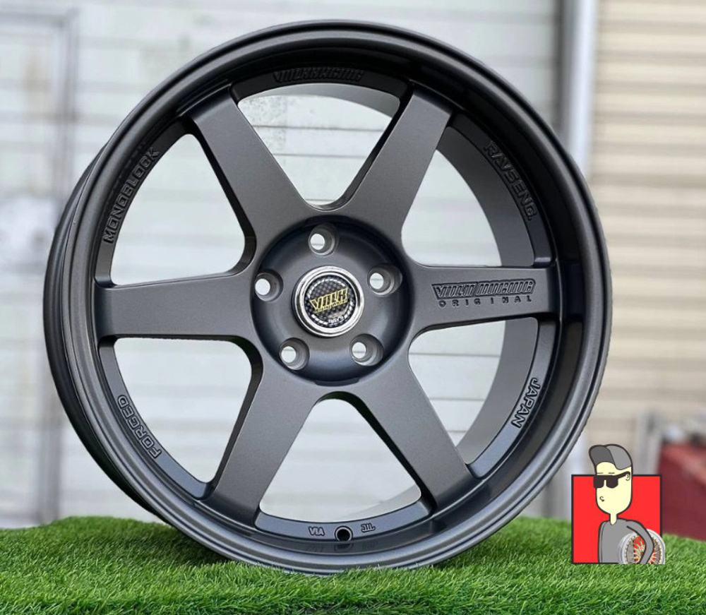 Комплект дисков Rays Volk Racing TE37 TTA 18x9.5/10.5 et20/25 5x120