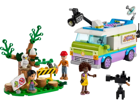 Конструктор LEGO Friends 41749 Фургон отдела новостей