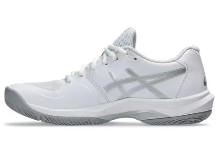 Женские теннисные кроссовки Asics Game FF - white/pure silver