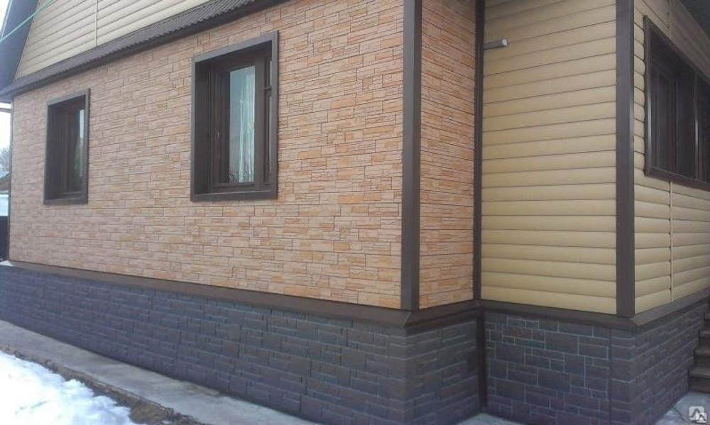 Планка отлива цокольного с покрытием Полиэстер, толщина 0,45 мм, цвет RAL 5021