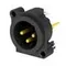 Seetronic SCBDM3-V Панельный разъем XLR, 3-х контактный