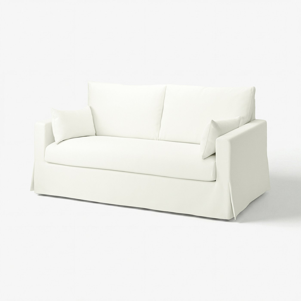 IKEA HYLTARP  (ИКЕА ХИЛТАРП)  -  Чехол на 2-местный диван - Халларп белый