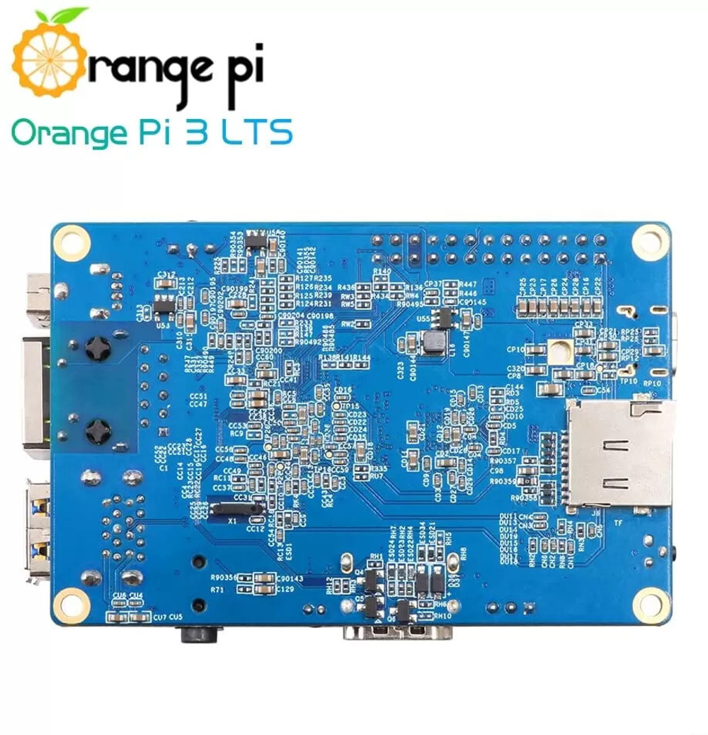 Микрокомпьютер Orange Pi 3 LTS (2 ГБ)
