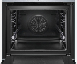 Встраиваемый электрический духовой шкаф Bosch HBG6764S1, серебристый